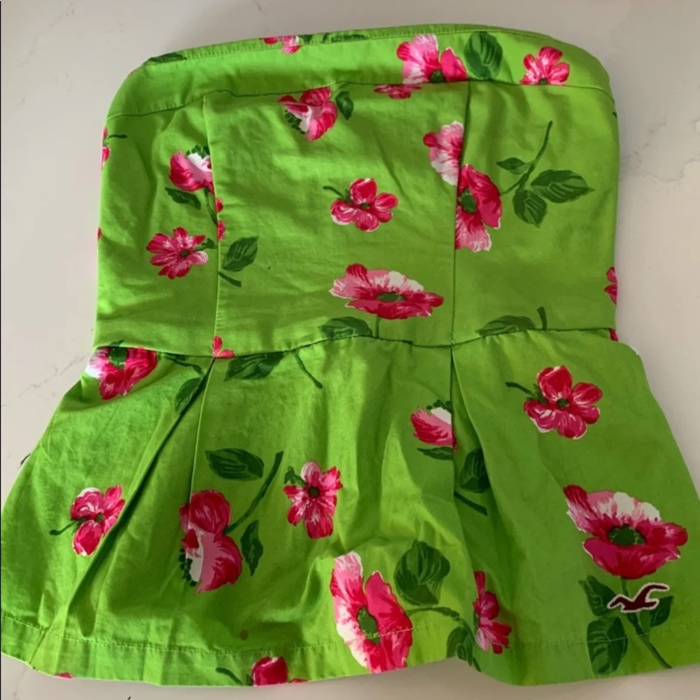 Junior strapless top